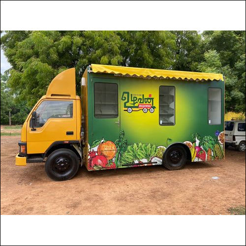 Fresh Fruit And Veggie Mart Truck