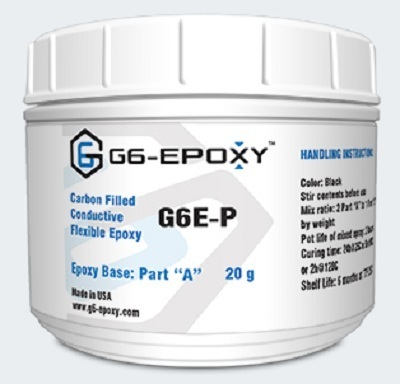 Black Carbon Filled Conductive Epoxy G6E-P