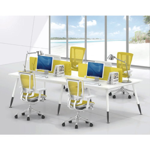 Machine Made Half Powder Half Chrome Legs Workstation