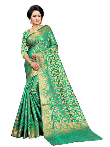 Green Saree