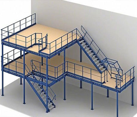 Slotted Angle Mezzanine Floor By SELCO STEEL PRODUCTS