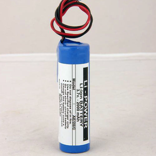 3.7V 2000Mah Li-Ion Battery Nominal Voltage: 3.7 Volt (V)