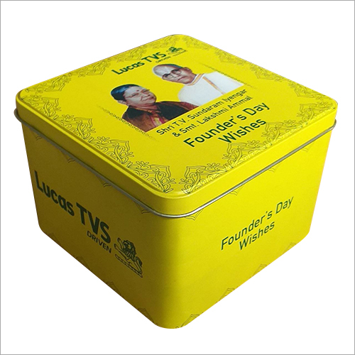 Printed Gift Tin Container