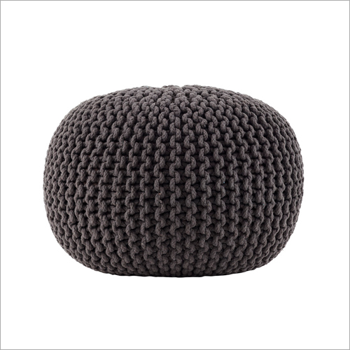 Available In Different Color Cotton Pouf Ottoman