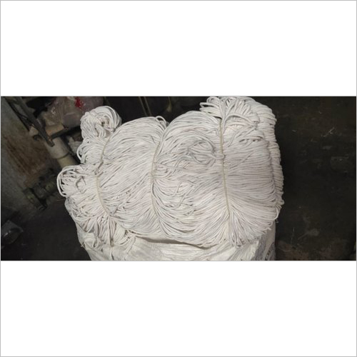 Plain White Cotton Flat Nada Dori