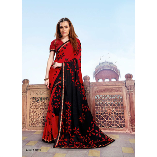 Designer Surat Saree - Premium Fabric, Various Colors Available, Printed Pattern | Versatile for Rainy, Spring, Summer & Winter Seasons