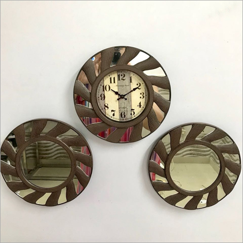 Decorative Wall Clock And Mirror