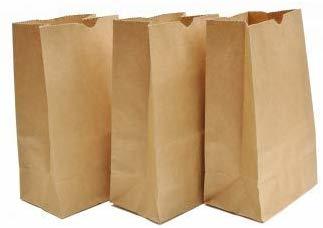 BROWN CRAFT PAPER BAGS FOR GROCERY MEDICAL AND FOOD CARRY