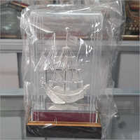 Silver Filigree Ship - Durable Artificial Material, Lightweight And Easy To Clean | Non-toxic Design