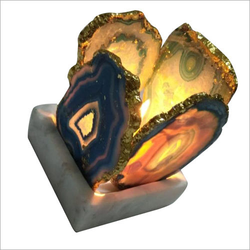 Agate Candle Holder