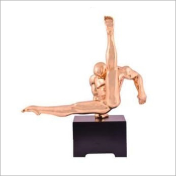 Copper Gymnastics Statue