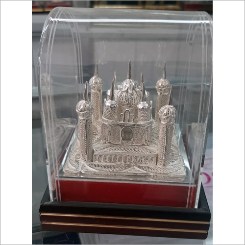 Decorative Silver Plated Taj Mahal