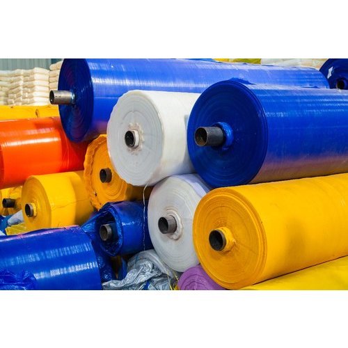 Blue Cross Laminated Multilayered Tarpaulin