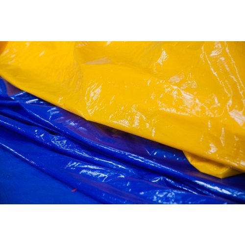 Blue And Yellow Agricultural Hdpe Tarpaulin Cover