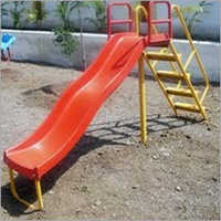 Fibreglass Mini Wave Slide - 4-5 Feet Length | Vibrant Colors For Schools And Playgrounds, Ideal For Ages 3-6