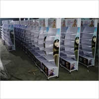 Durable Cosmetic Display Rack With Led Light