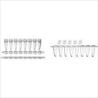 Pcr Tubes - 0.2 Ml Polypropylene, Strip Packaging | Dnase Free, Rnase Free, Sterile, Non-pyrogenic, Easy Open, Tight Seal, Autoclavable
