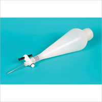 Separatory Funnel - 500 Ml, Plastic Material, Conical Shape, Clear Visibility | Accurate Dispensing, Chemical Resistant, Durable Build, Easy Separation, Precise Control