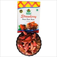 Freeze Dried Strawberry Slices - Food Grade Dried Fruit | Ideal For Milkshakes, Ice Cream Toppings & Healthy Snack Options, 1 Year Shelf Life