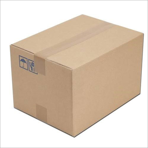 Slotted Carton Box - Brown, 7x6x2 Inches | Available in Multiple Sizes