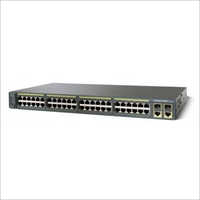 Black Cisco 2960g-48tc-l Lan Switch