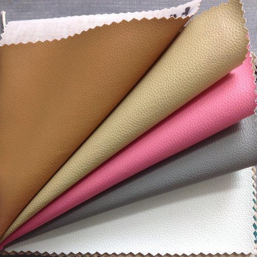 Striped Synthetic Pvc Foam Leather