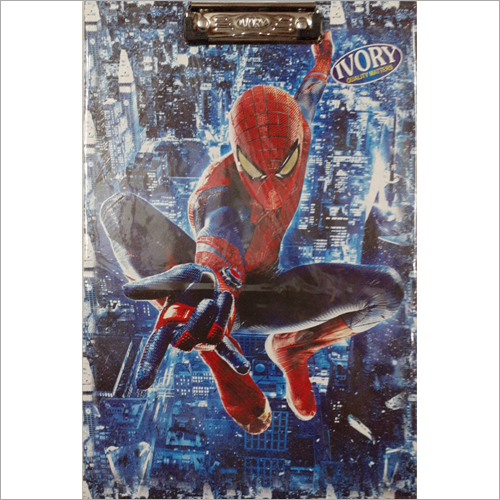 Spiderman Print Examination Writing Pad - 9x13 to 9.5x14 Inches | Easy to Use, Rectangular Design for Educational Purpose
