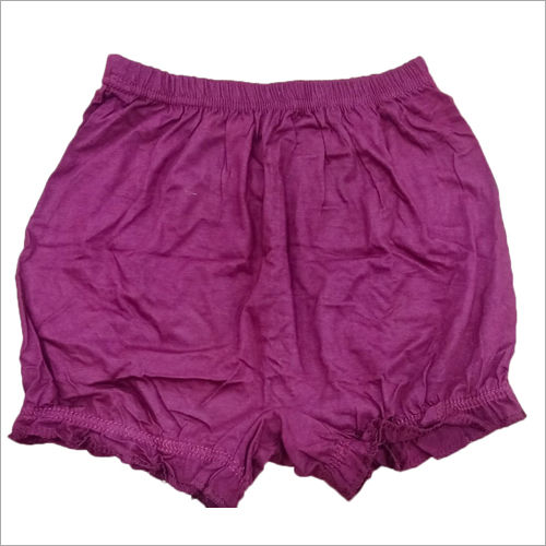 Available In Multi Color Girls Plain Bloomer