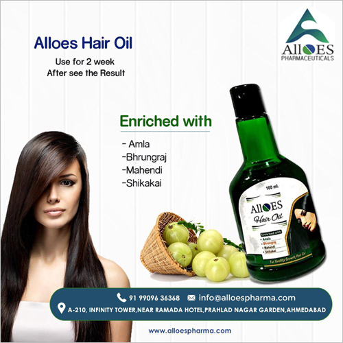 Hair Oil By Alloes Pharmaceutical Private Limited