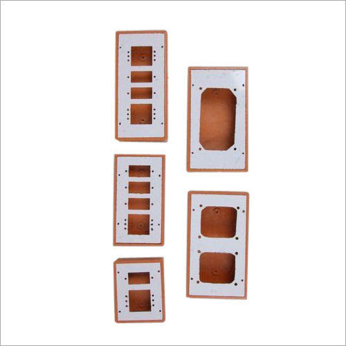 Brown & White Pvc Cutting Switch Box