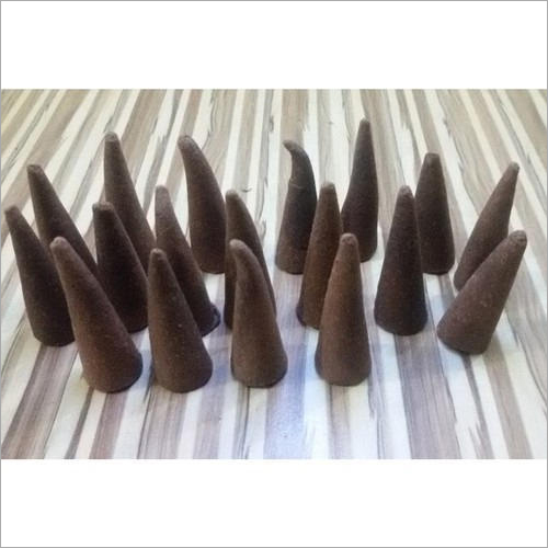 Aromatic Incense Cones - Natural Resins, 40 x 10 mm, Brown | Floral Aroma for Religious Ceremonies, Prayer, Meditation, Aromatherapy