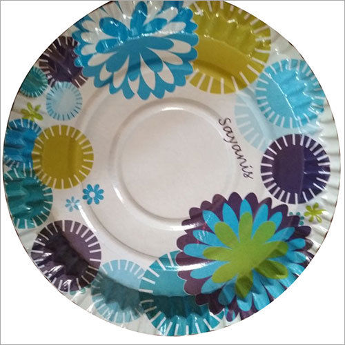 Available In All Color Designer Paper Plate Raw Material at Best Price ...