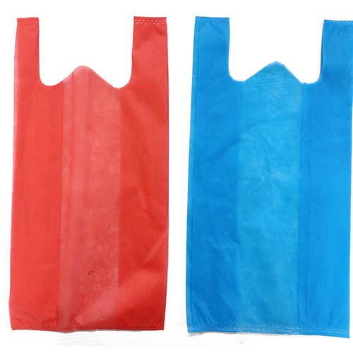 Multicolour W Cut Non Woven Bags
