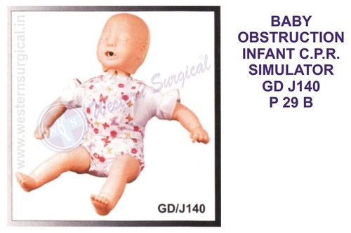 P 29 B BABY OBSTRUCTION INFANT C.P.R. SIMULATOR GD J140