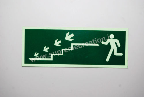 Photoluminescent Fire Exit Signs