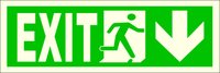 Luminescent Fire Exit Signs