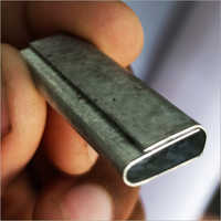 Gray Steel Strapping Clip