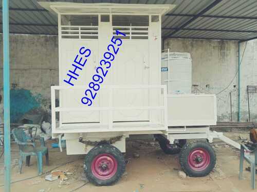 Indian Style Four Seater Toilet Trolley