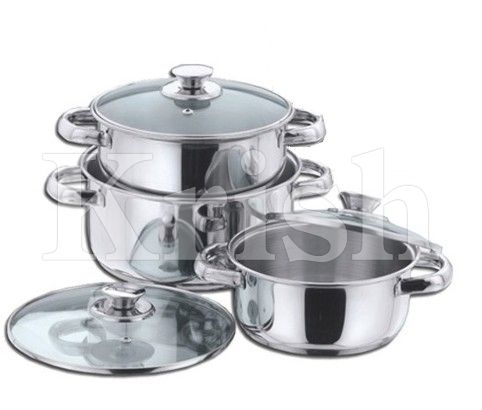 Encapsulated Regular Casserole With Steel Handle - Color: As Per Requirement