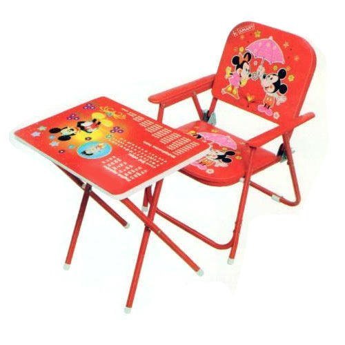 Red & Blue Baby Chair Table Set