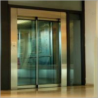 Full Glass Elevator Door