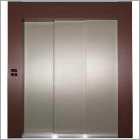 Passenger Elevators Powder Coat Telescopic Automatic Door
