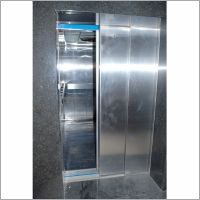 SS Telescopic Auto Door - Stainless Steel, Durable Design for Passenger Loading | Hassle-Free Performance, 1-Year Warranty