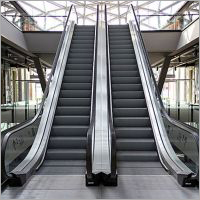 Shopping Mall Escalator - Metal Structure AC Drive Type Electrical Power Supply | High Performance Robust Design for Passenger Loading
