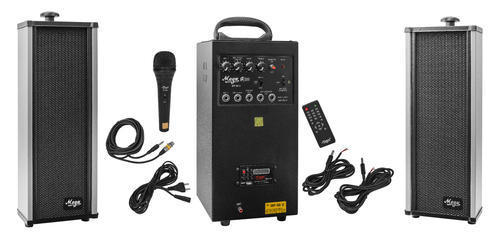 80 Watts Portable System With USB,Bluetooth,Recording & 2 External Speaker