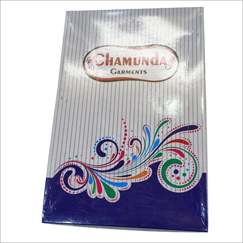 Laminated Material Printed Paper Garment Packaging Box
