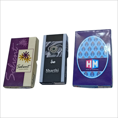 Paper Artifical Jewellery Packaging Box