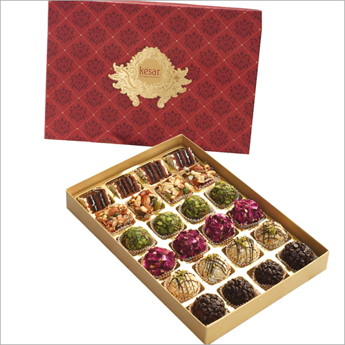 Paper Rectangular Sweets Packaging Box