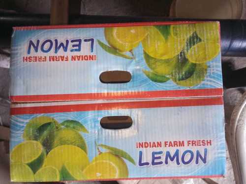 Corrugated Board Lemon Box
