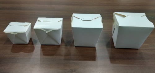 White Paper Wok Box